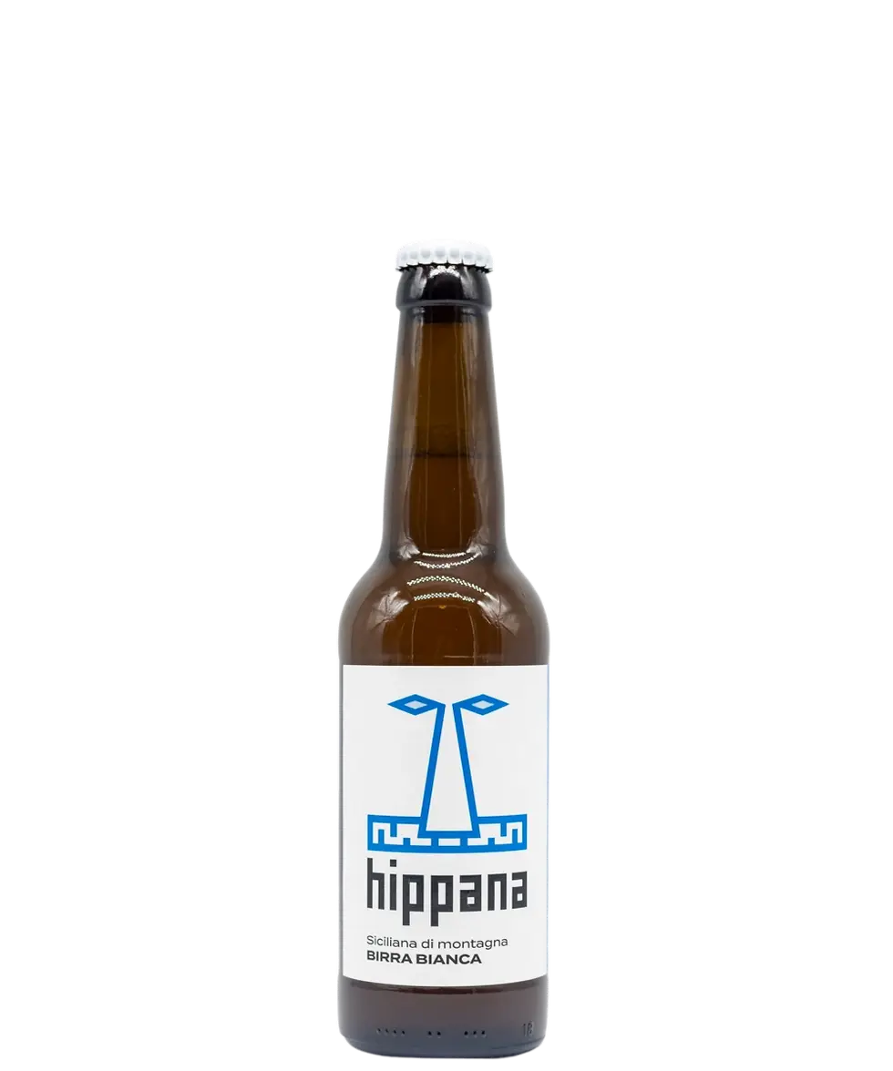 bottiglia birra bianca Hippana