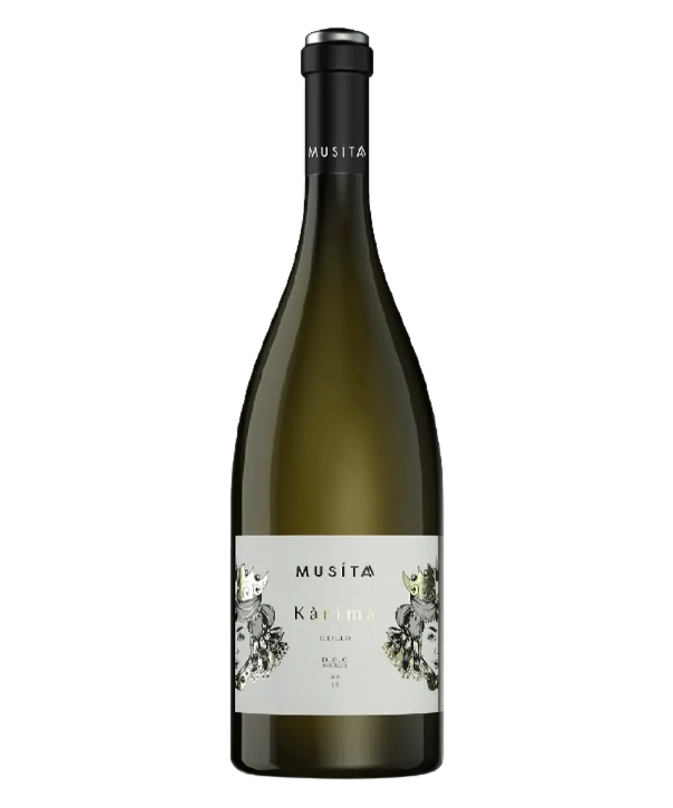 Karima Grillo Sicilia DOC Musita bottiglia vino bianco