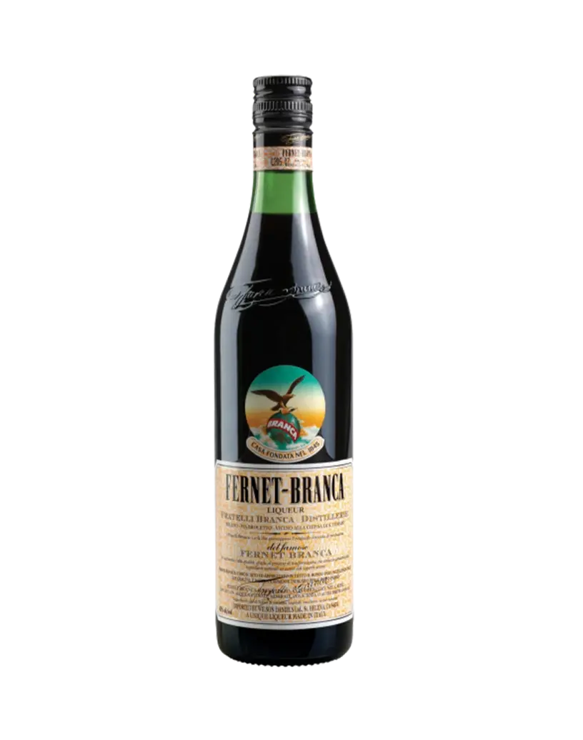bottiglia Fernet Branca amaro digestivo