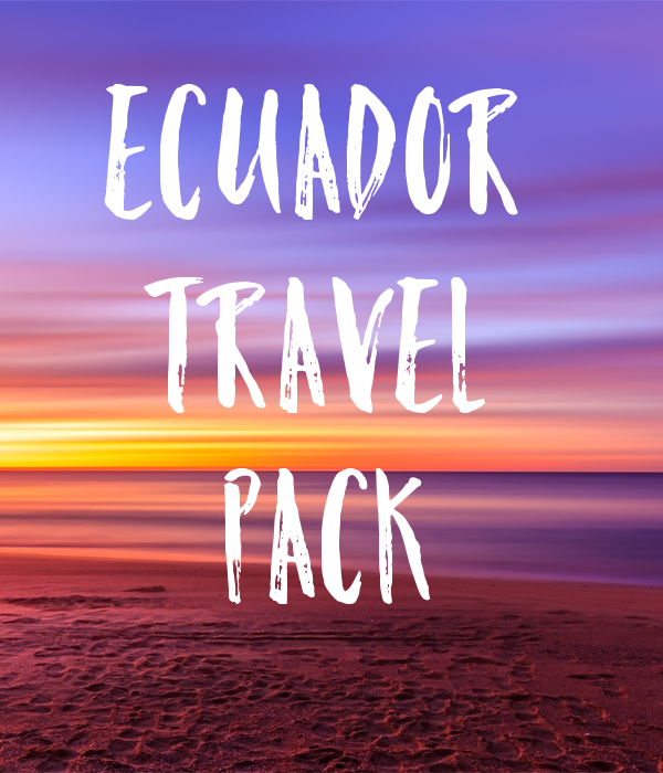 Ecuador Travel Pack