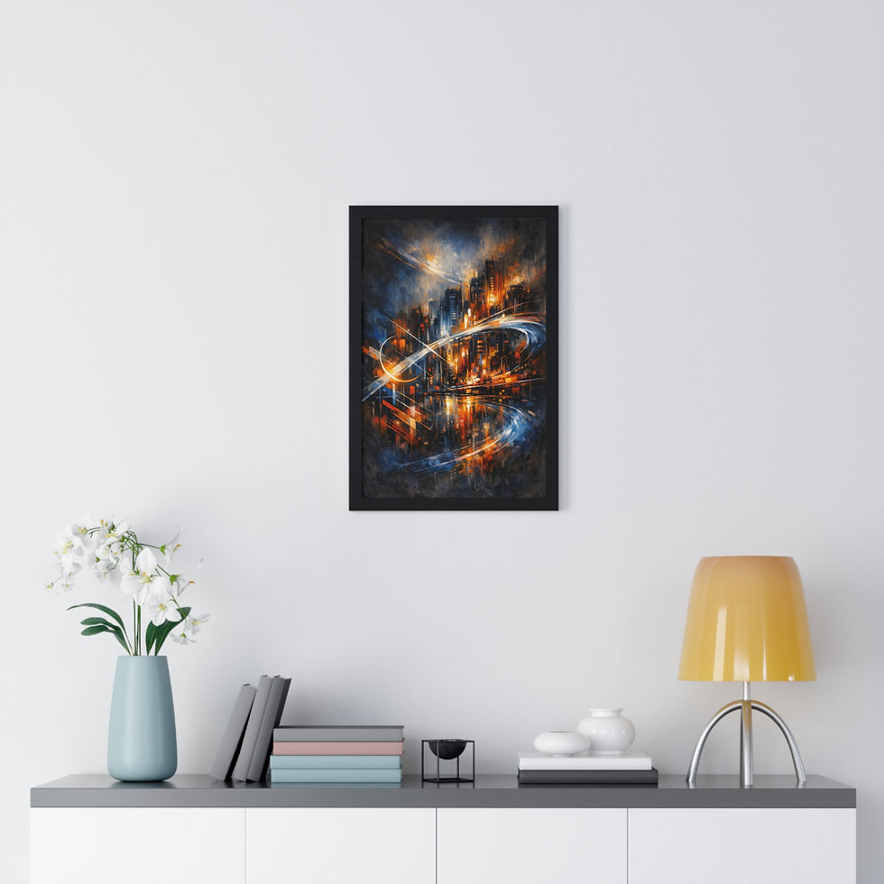 Thumbnail: BG. Italian Premium Framed Vertical Poster
