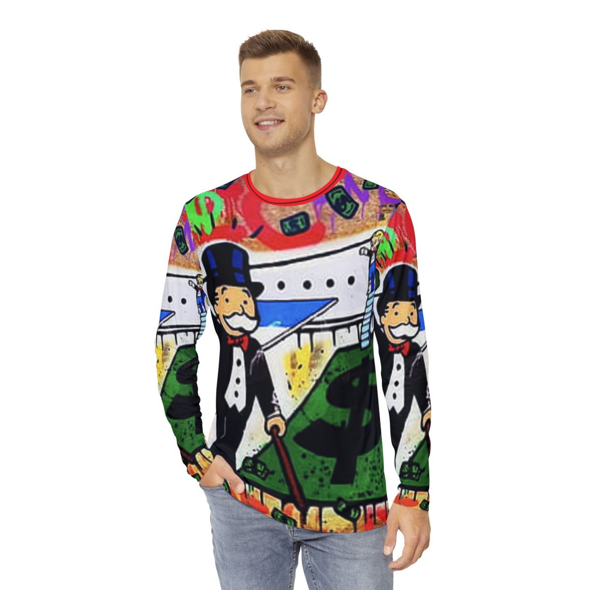 Brands Men's Long Sleeve AOP Shirt