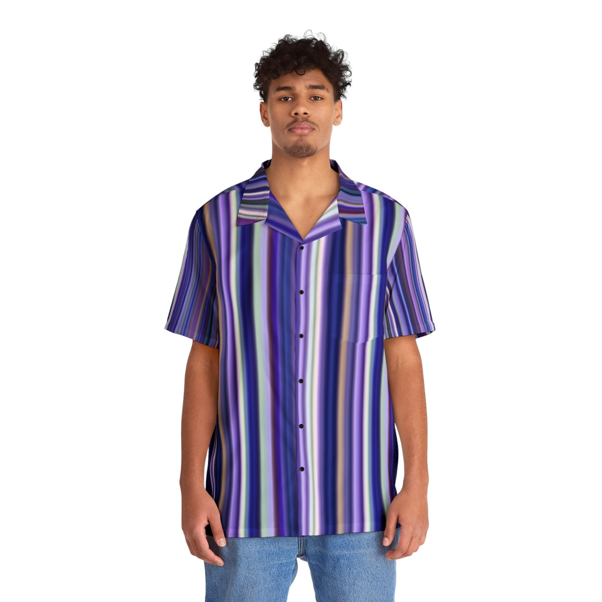 Brands Men's Hawaiian Shirt (AOP)
