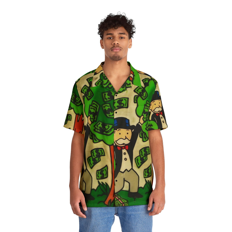 Brands Men's Hawaiian Shirt (AOP)