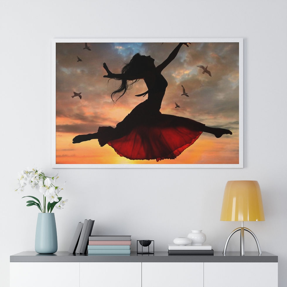 Nigeria's Premium Framed Horizontal Poster