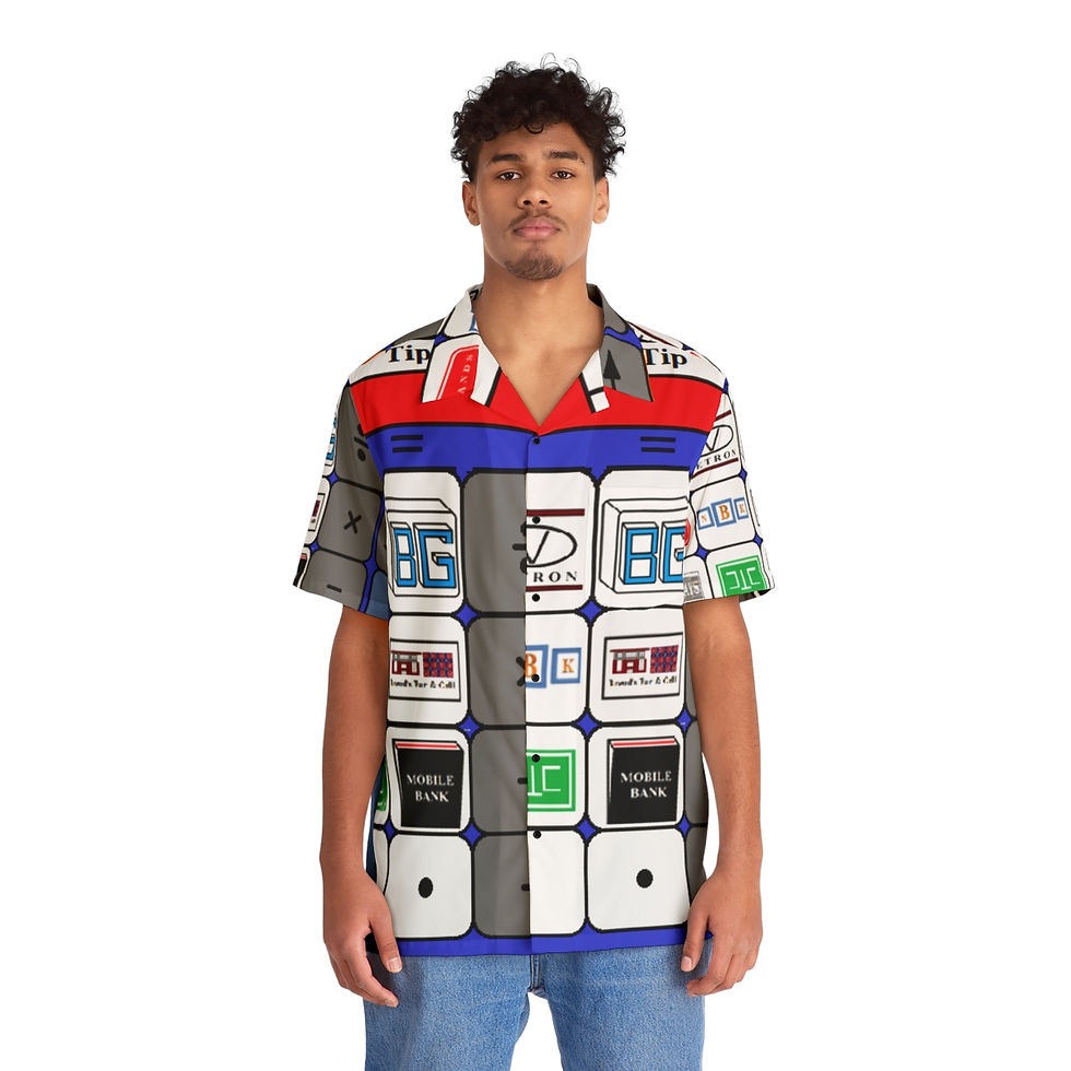 Brands Men's Hawaiian Shirt (AOP)