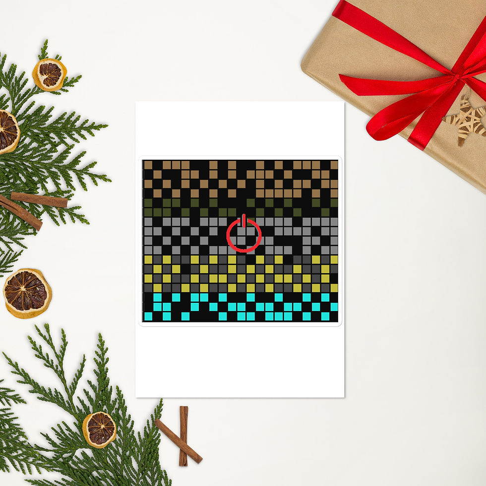 ON / Microsoft Laptop Sticker sheet