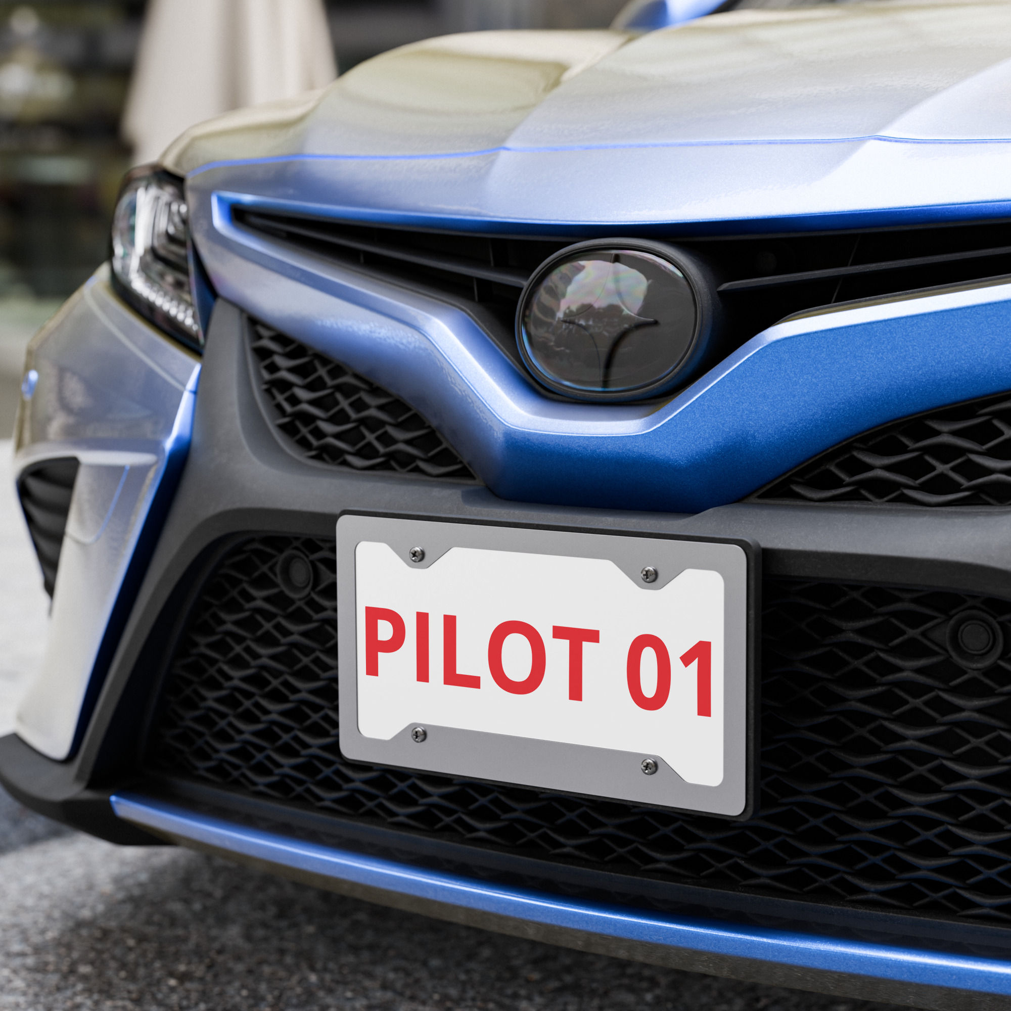 PILOT 01 Vanity license plate