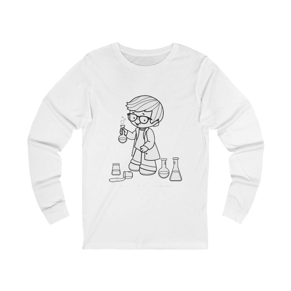Thumbnail: Brands Unisex Jersey Long Sleeve Tee
