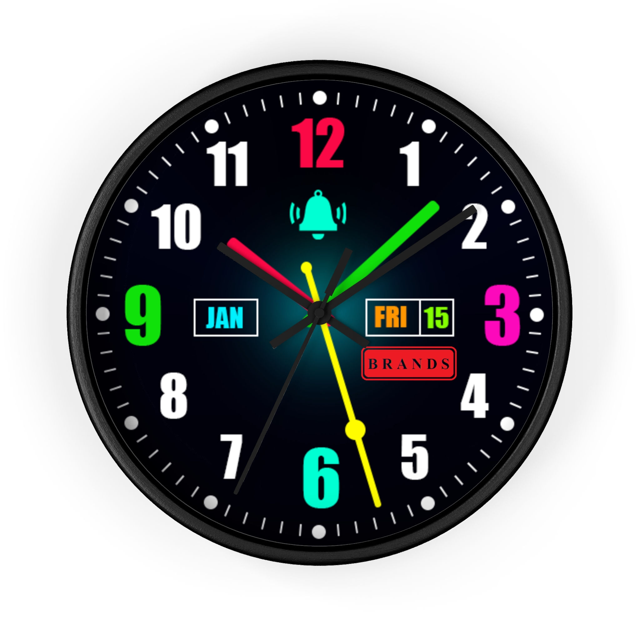 Brands Wall clock