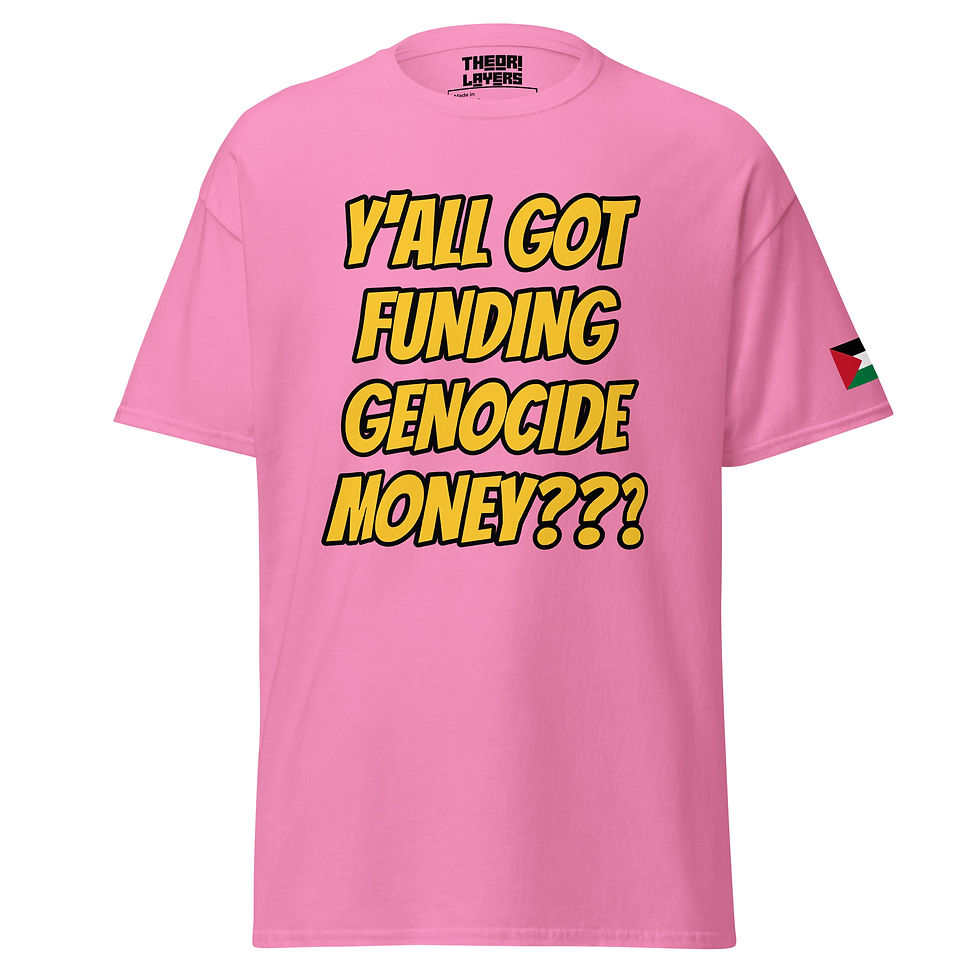 Thumbnail: Yall Got Genocide Money? Tee