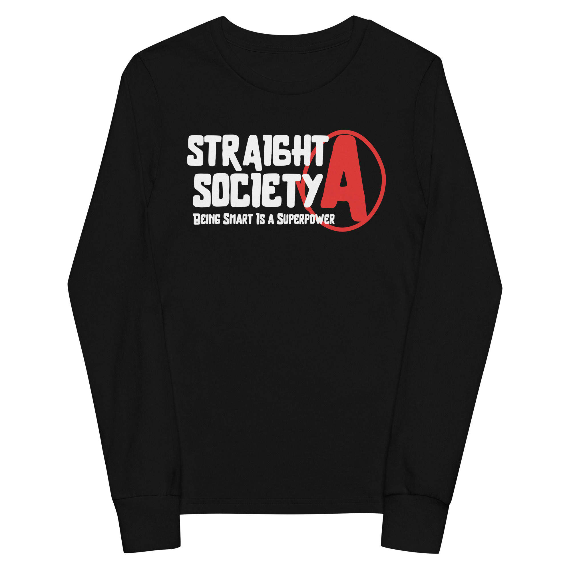 Straight A Society Youth Long Sleeve Tee