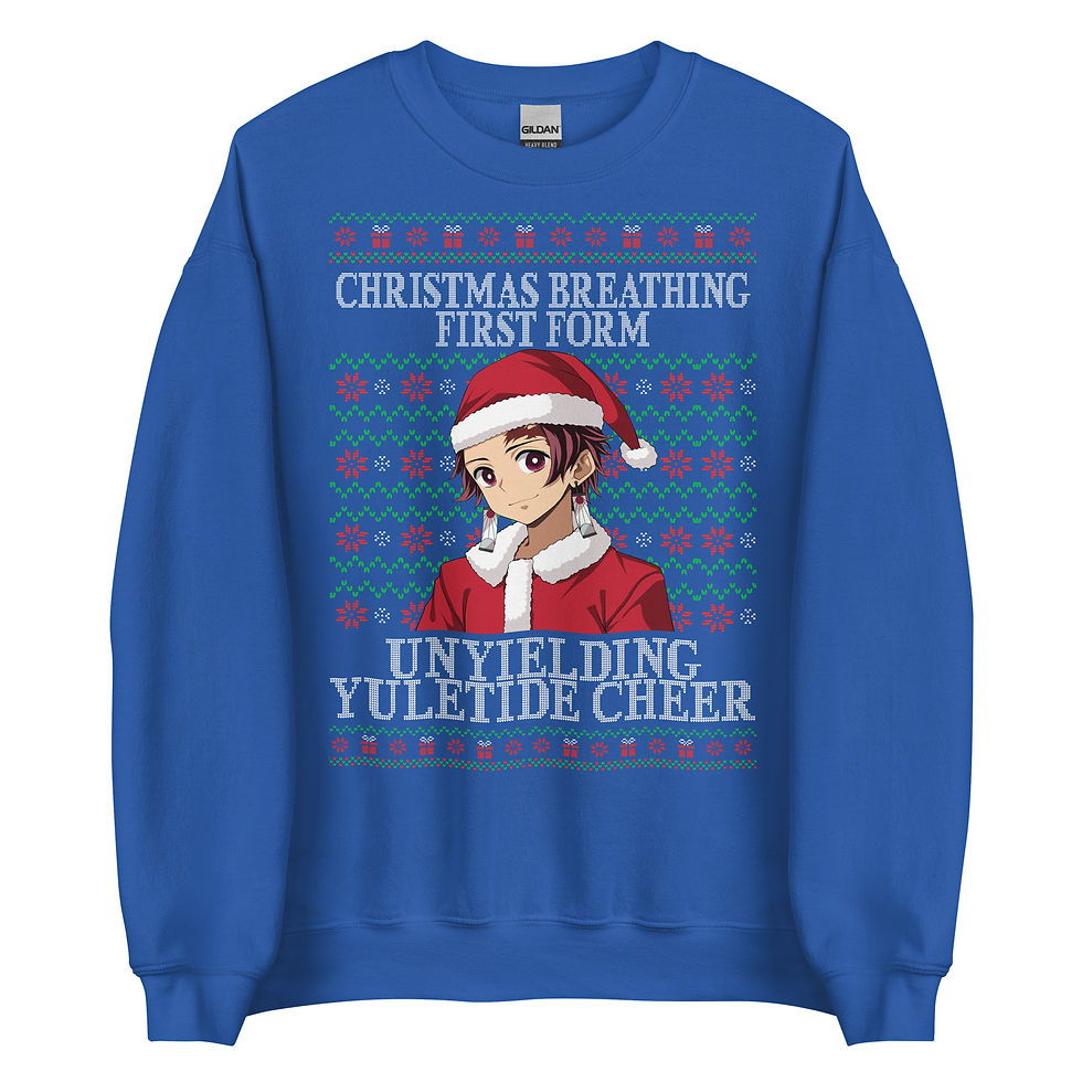 Thumbnail: Christmas Breathing Unisex Sweatshirt
