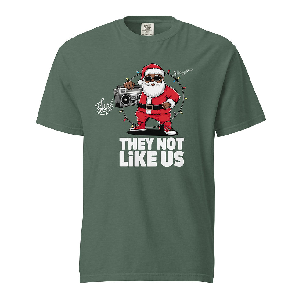 Thumbnail: They Not Like Santa Heavyweight Tee