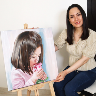 Portrait of my daughter