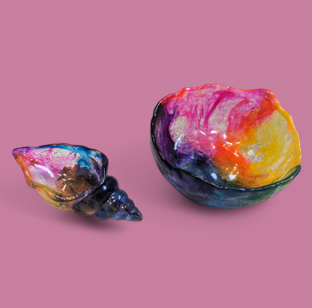 Trinket Bowl, Jar and Shell sets