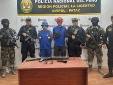 Pataz: la Policía recupera la mina Francés y detiene a dos sospechosos armados