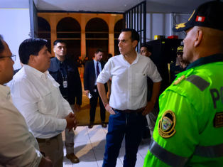 Presidente Jerí supervisa Aucallama para fortalecer la seguridad y frenar el crimen
