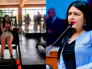 Acusaciones de uso de recursos oficiales y posibles lazos familiares en el despacho de Ariana Orué.