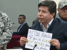 Castillo protesta en audiencia: “Monitoreen las pruebas; que se haga pública cualquier arma”