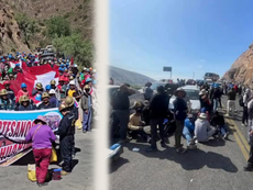 Mineros bloquean 6 vías en 3 regiones en rechazo al cierre del Reinfo