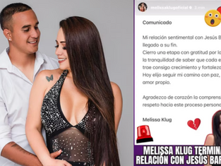 Melissa Klug anuncia fin de su relación con Jesús Barco y borra el comunicado minutos después