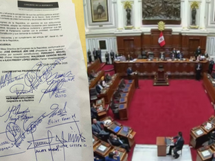 Moción de censura contra la Mesa Directiva avanza con firmas de la bancada socialista y aval de otros bloques