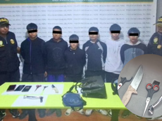 Menores armados intentaban asaltar un bus en El Agustino.