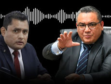 Juan José Santiváñez intenta bloquear investigación y audio en su contra.