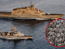 ¡EE.UU. actúa! despliegue militar en el Caribe contra cárteles de drogas.