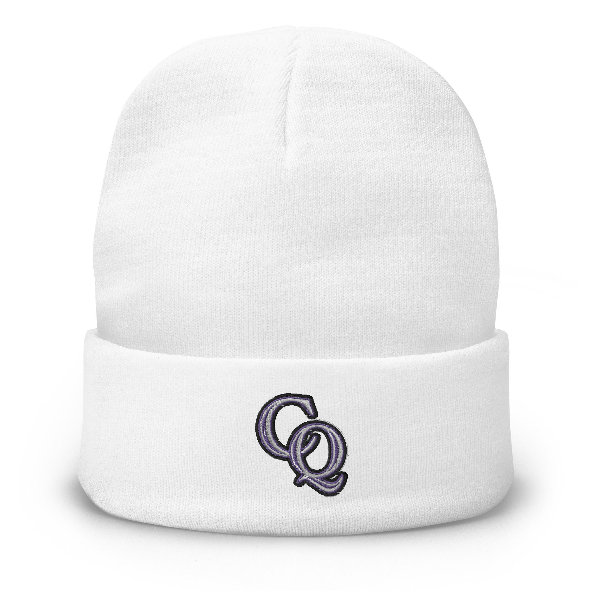 CQ (Colfax Qids) OG Purple Embroidered Beanie