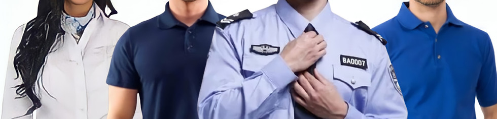 Uniformes ejecutivos, guardias, operadores y más