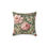 Thumbnail: Country Manor: Acanthus and Peonies, Pink/Green, Spun Polyester Square Pillow