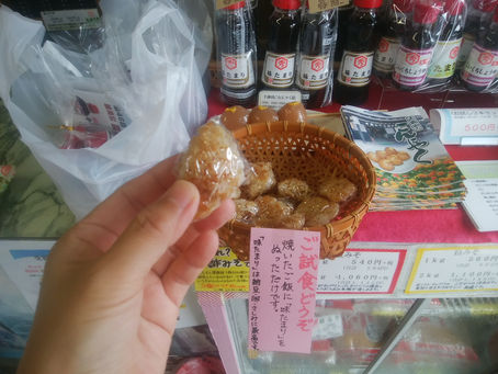 焼きおにぎりいかがですか