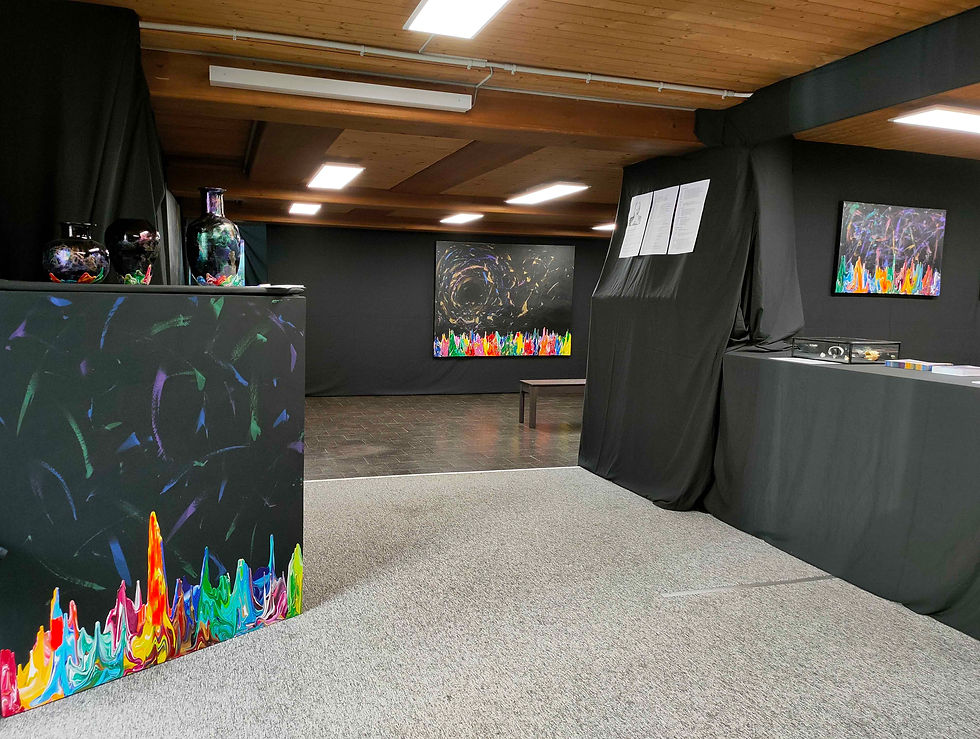 Antonio Wehrli Art Space - Galaxy Gravity Exhibition View 4
