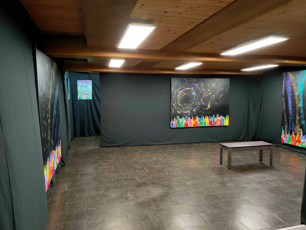Antonio Wehrli Art Space - Galaxy Gravity Exhibition View 3