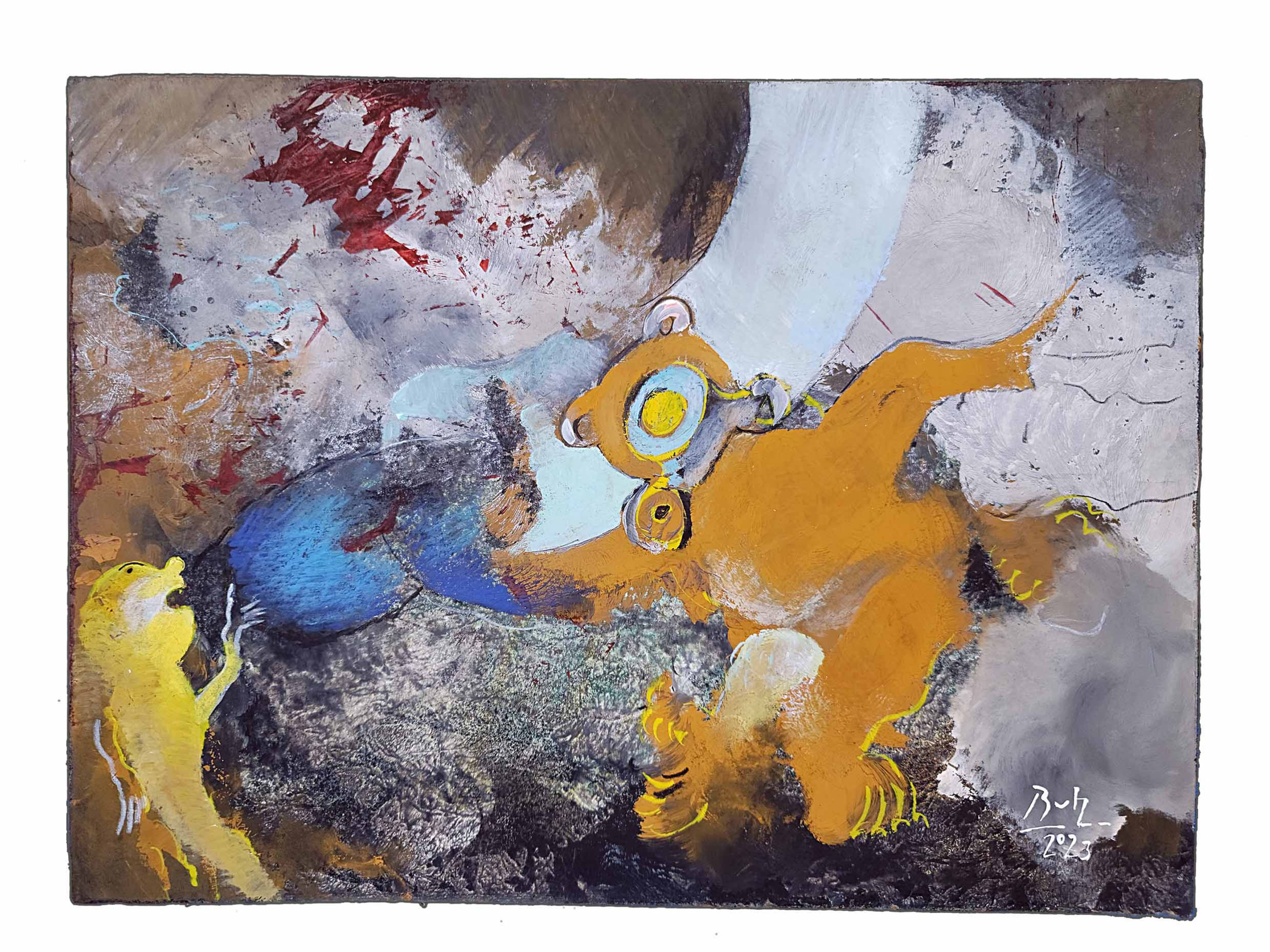 Rudolf Butz - Betrunkener Bär