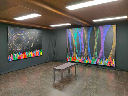 "Galaxy Gravity" at Antonio Wehrli Art Space, Switzerland