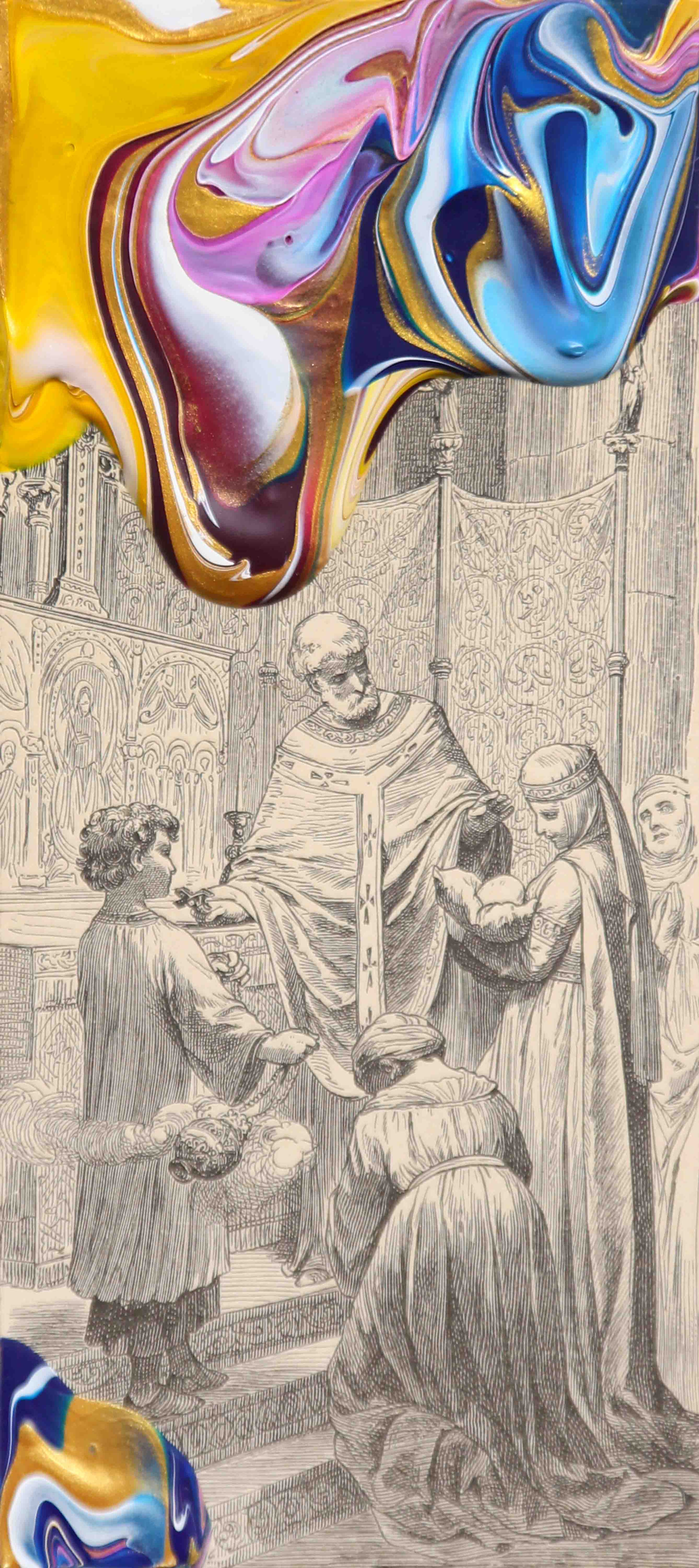 Taufe - 5.8cm x 13.5cm - 2020