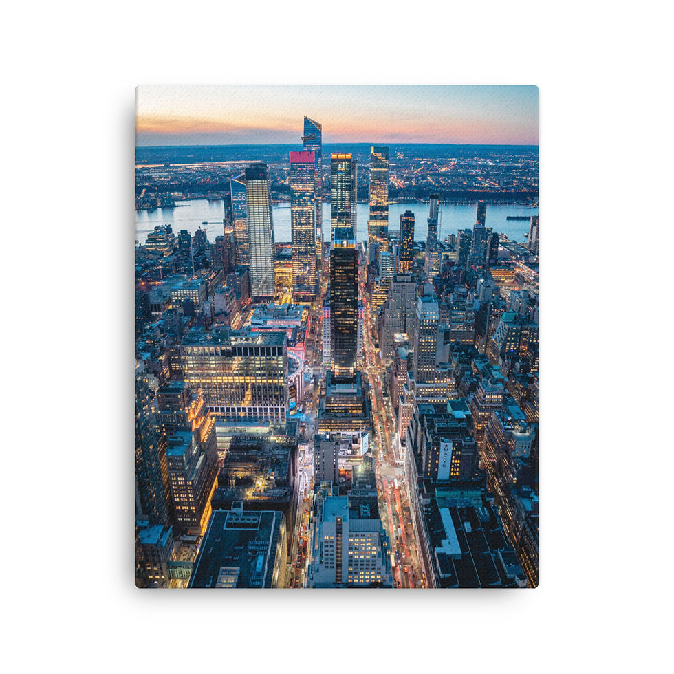 Thumbnail: The City That Never Sleeps - Thin Canvas