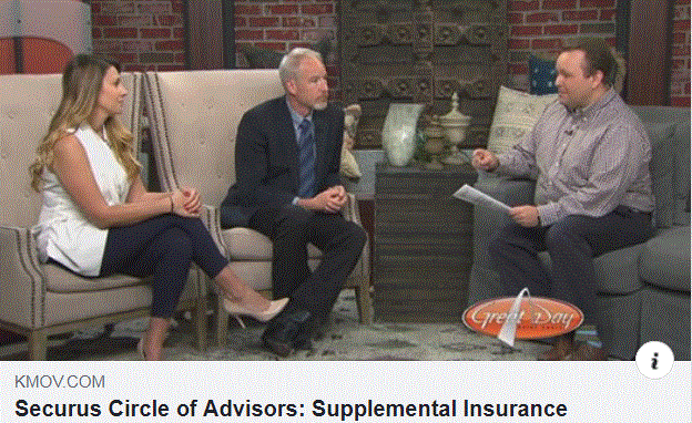 Kory on KMOV Great Day explaining supplemental Insurance