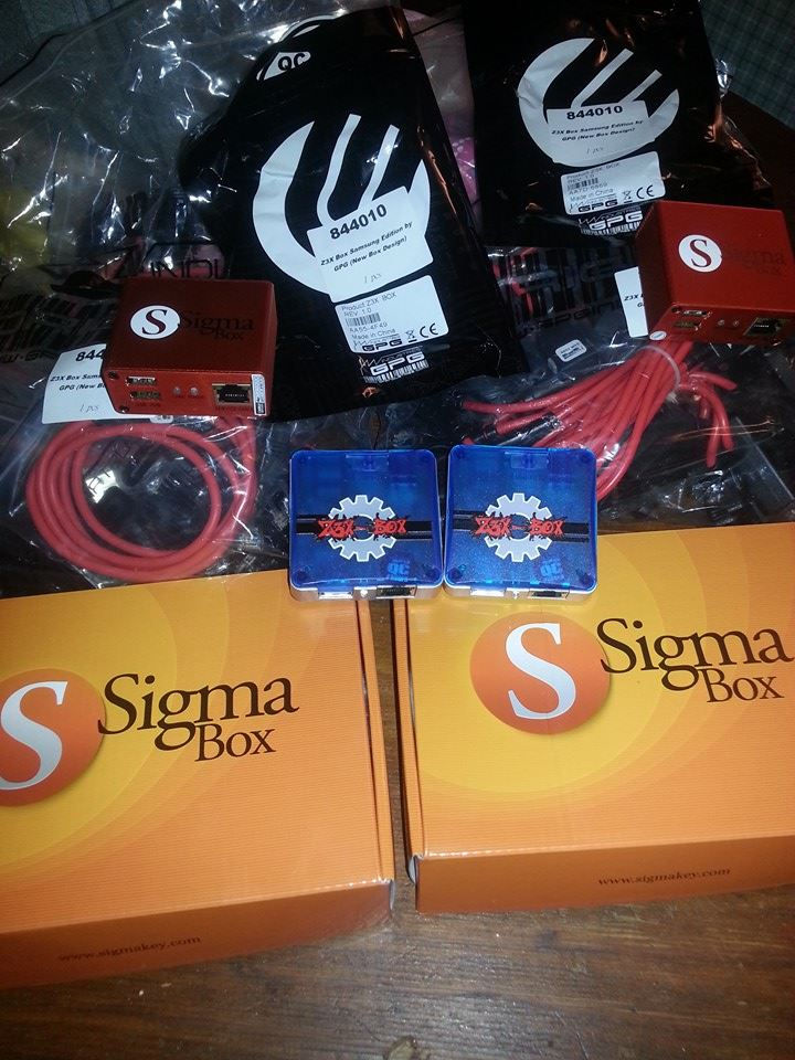 Miniatura: Sigma Box Con juego de cables Packs 1,2,3 activos