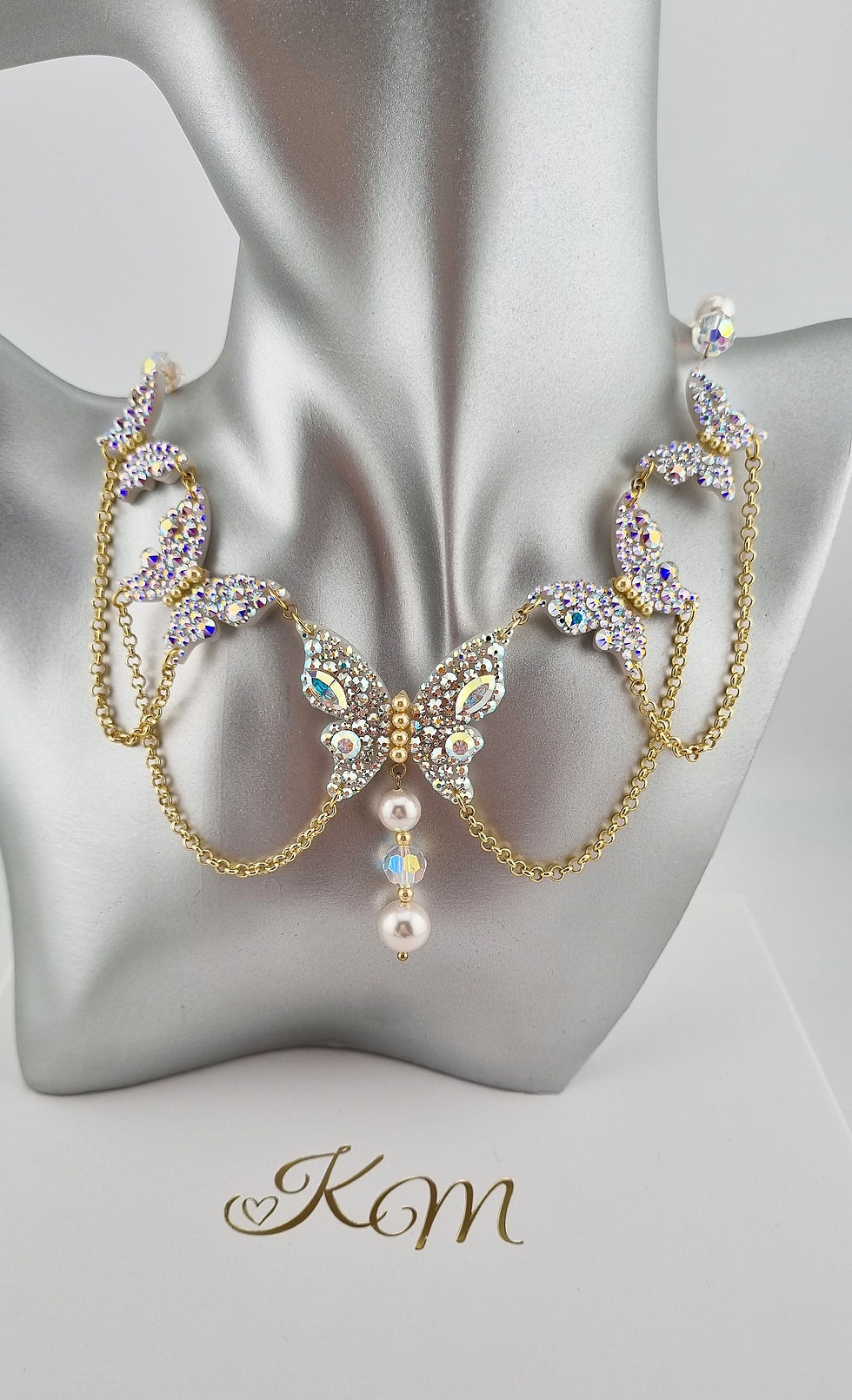 Collier Farfalle Swarovski
