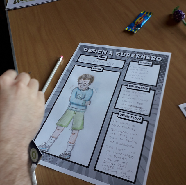 Creating superheroes with Nick Ashton