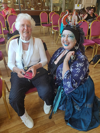 Great Kenstpectations Steampunk Group joined us on Saturday and Sunday for a most magnificent talk and fashion show!