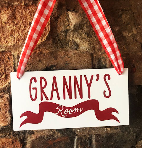 Thumbnail: Wooden Room Signs - Personalised
