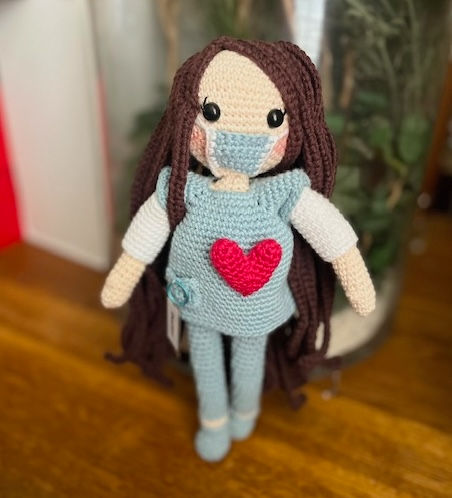 Thumbnail: Thank You Doctor - HANDMADE Crochet Keepsake
