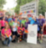 Marching in D.C. Pride Parade