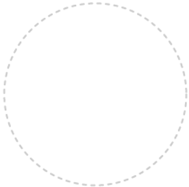 Dashed Line Circle