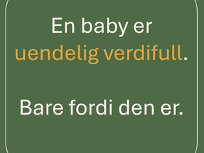 Når slutter vi å være iboende verdifulle?